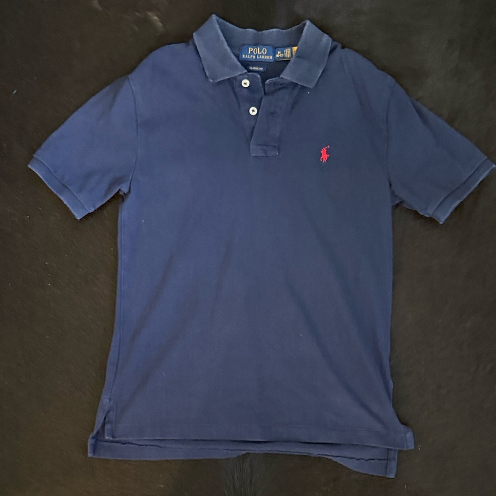 Polo by Ralph Lauren Navy Blue Kids Polo Shirt